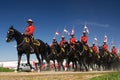 RCMP Musical Ride Review Royalty Free Stock Photo