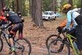 23rd Annual Chuska Challenge: Entrants leaving Camp Royalty Free Stock Photo