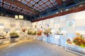 Flower arrangement art exhibition