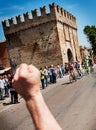 98 rd Giro d Italia (Tour of Italy) - Cycling Royalty Free Stock Photo