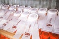 3rd place ribbons Royalty Free Stock Photo