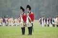 The 23rd Royal Welch Fusiliers at the 225th Anniversary of the Victory at Yorktown, a reenactment of the siege of Yorktown, where