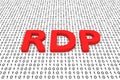 Rdp Royalty Free Stock Photo