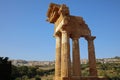 Valley of the Temples. Archaeological Area of Agrigento. Sicily. Italy