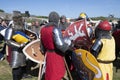 Re-enactment and commemoration of Battle of Lewes Royalty Free Stock Photo