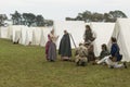 Re-enactment of Revolutionary War Encampment