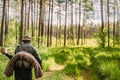 Re-enactor Dressed As German Wehrmacht Infantry Soldier In World