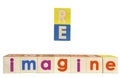 RE IMAGINE Concept Text Blocks