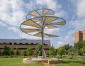 `Reach`, a sculpture on the campus of the University of Texas at Arlington.