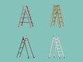 Illustrated of a Ladder! Royalty Free Stock Photo