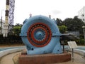 Bangalore, Karnataka, India - September 5, 2009 Reaction Turbine with inward radial flow with spiral casing