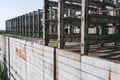 Reactors building 5 and 6 in Pripyat, Chernobyl exclusion Zone. Chernobyl Nuclear Power Plant Zone of Alienation in Ukraine Royalty Free Stock Photo