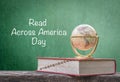 Read across america day, March 2 concept of USA CSR bio idea Royalty Free Stock Photo