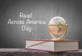 Read across america day, March 2 concept of USA CSR bio idea Royalty Free Stock Photo