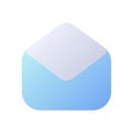 Read message pixel perfect flat gradient two-color ui icon