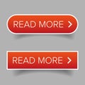 Read more button vector