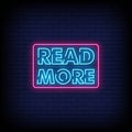 Read More Neon Signs Style Text Vector