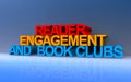 reader engagement and book clubs on blue