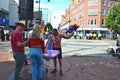 Reading Pride Day gathering at Broadstreet Mall