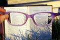 Reading Bible Through Glasses