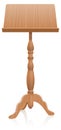 Reading Desk Lectern Wooden Style