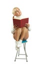 Reading girl Royalty Free Stock Photo
