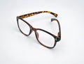 Reading glasses isolated tortoise shell pattern Royalty Free Stock Photo