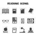 Reading icons