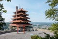 Reading Pagoda Overlooking the City