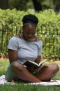 Reading in the park