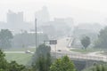 Reading, Pennsylvania Covered in Smoke from Canadian Wildfires