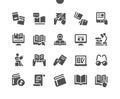Reading Well-crafted Pixel Perfect Vector Solid Icons