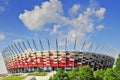 Ready for EURO 2012, National Stadium, Warsaw. Royalty Free Stock Photo