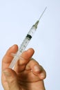 Ready for injection Royalty Free Stock Photo