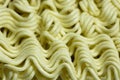 Ready noodles in 3 minutes. A photo was taken in the kitchen, curled and in a plate