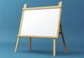 Ready and pristine, the blank advertisement board showcases modern simplicity, presenting a blank canvas for limitless Royalty Free Stock Photo