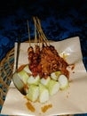 Ready to eat, traditional food sate