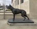 \'Ready to Serve\' by Janie Tigert outside the Public Safety Building in Edmond, Oklahoma.