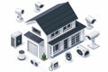 Real alarm security setups employ surveillance types and security concepts in time-sensitive urban technology environments.