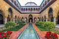 Real Alcazar in Seville. Spain. Royalty Free Stock Photo