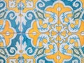 Real antique azulejo tiles