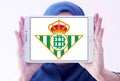 Real Betis soccer club logo Royalty Free Stock Photo