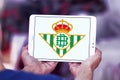 Real Betis soccer club logo Royalty Free Stock Photo
