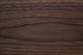 Real black walnut wood texture with natural grain Royalty Free Stock Photo