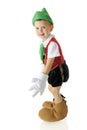 Real Boy Pinocchio Royalty Free Stock Photo