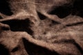Real brown suede background texture Royalty Free Stock Photo