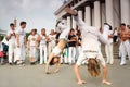 Real capoeira performance Royalty Free Stock Photo