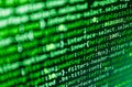 Real css code developing screen. HTML website structure. Coding programmer abstract background. Abstract source code background. Royalty Free Stock Photo