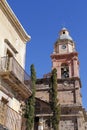 Belfry of the church of Real de catorce, san luis potosi I Royalty Free Stock Photo