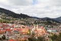 Aerial view of real del monte near pachuca, hidalgo, mexico I